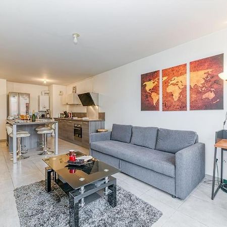 Bel Appartement-Garage Prive-Balcon-Wifi Fibre Rhut Dış mekan fotoğraf
