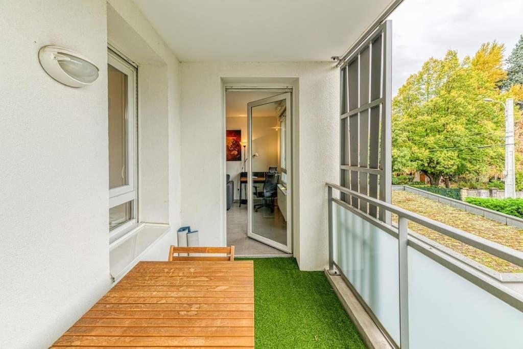 Bel Appartement-Garage Prive-Balcon-Wifi Fibre Rhut Dış mekan fotoğraf