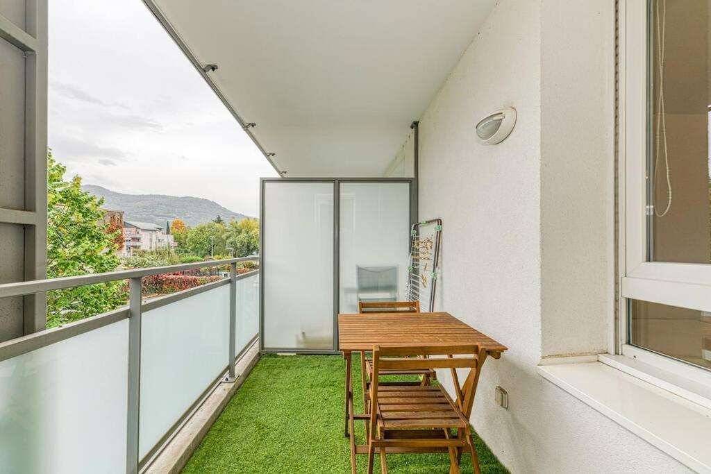Bel Appartement-Garage Prive-Balcon-Wifi Fibre Rhut Dış mekan fotoğraf