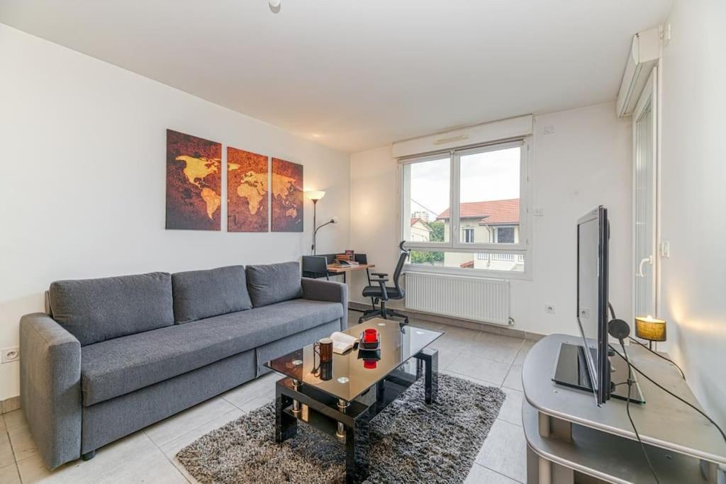 Bel Appartement-Garage Prive-Balcon-Wifi Fibre Rhut Dış mekan fotoğraf